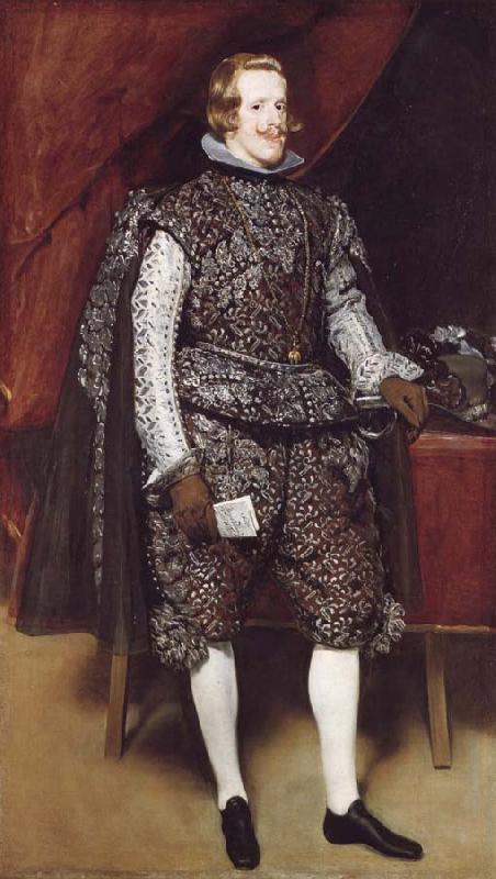 Diego Velazquez Philip IV of Spain in Brown and Silver Germany oil painting art
